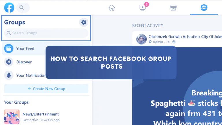 How to Search Facebook Group Posts - Group Leads Blog