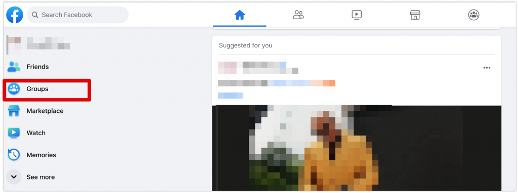 Posts of a Facebook group (anonymized); left: User1 needs