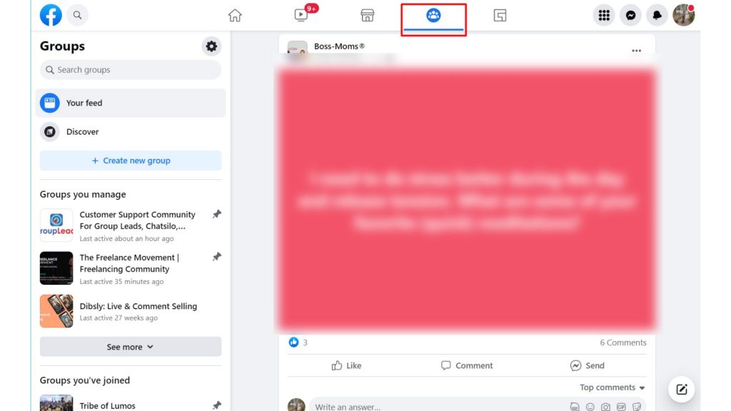 Kajabi community vs Facebook group - dedicated group feed