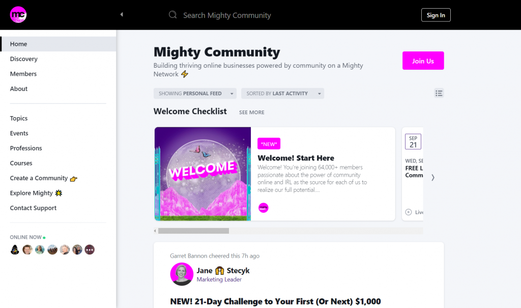 Best Facebook Group Alternatives - Mighty Networks