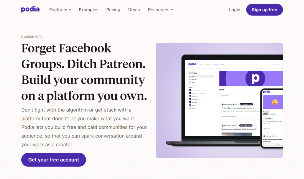 Best Facebook Group Alternatives - Podia