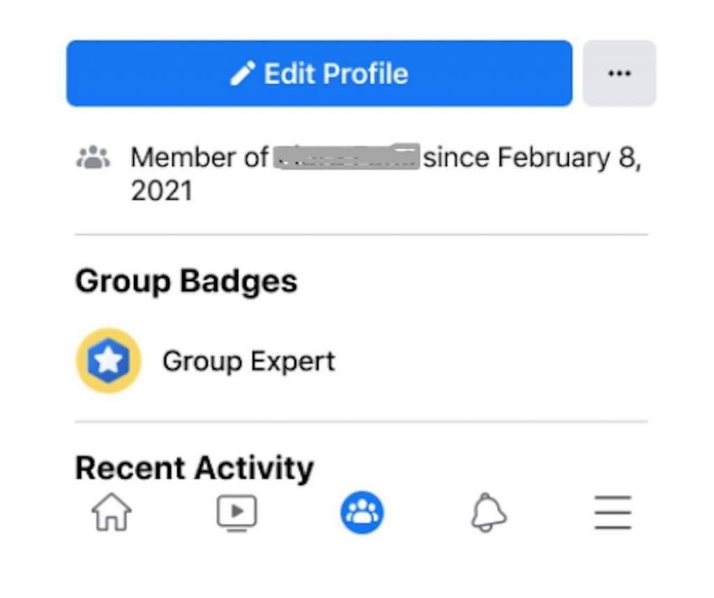 Facebook Group Badges