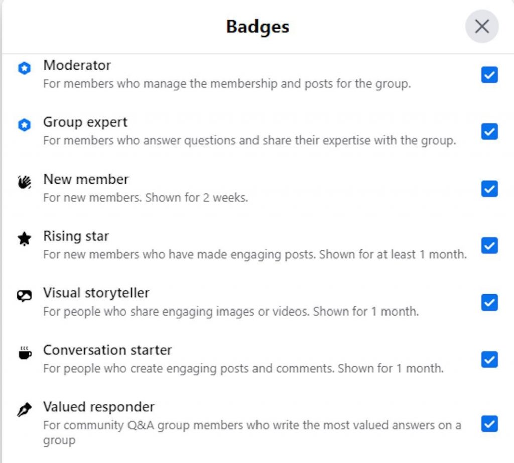 Facebook Group Expert - member roles