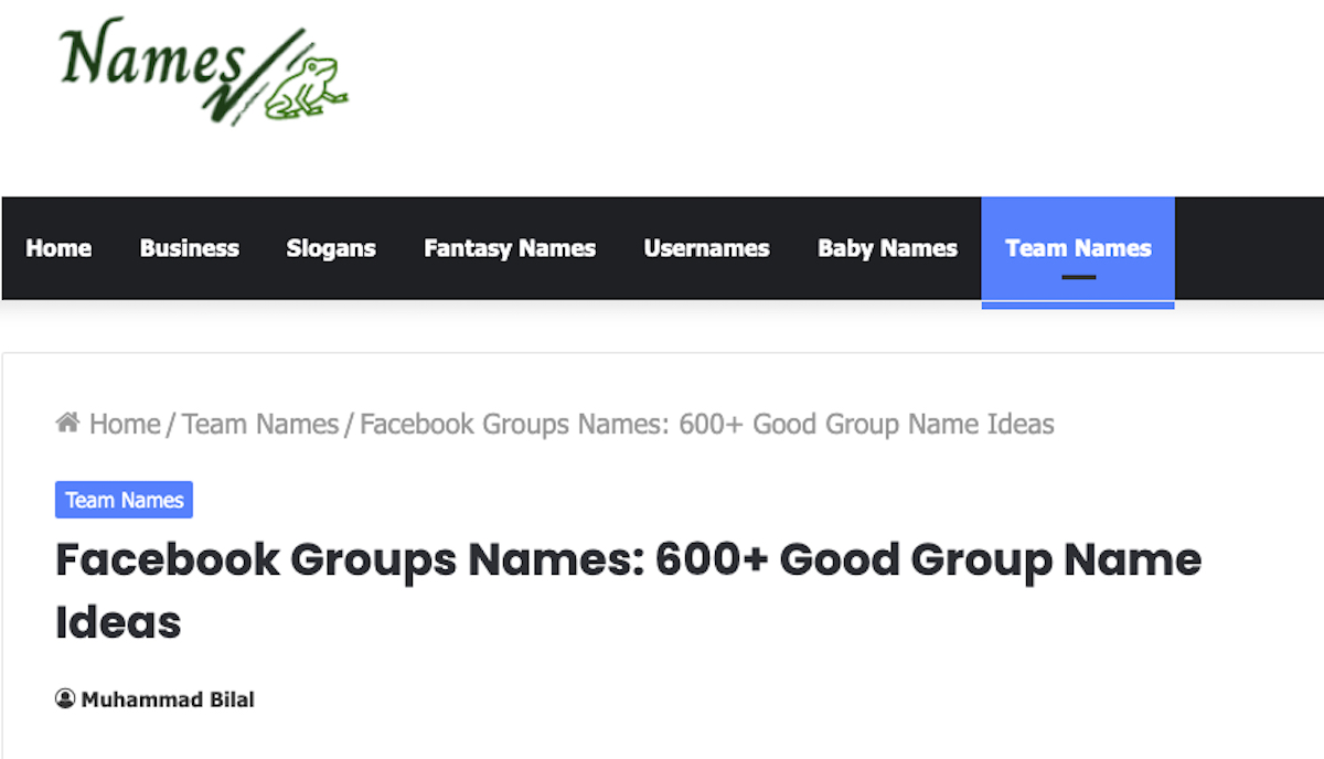 Facebook Group Name Generator Rocket your Facebook Group to the Top
