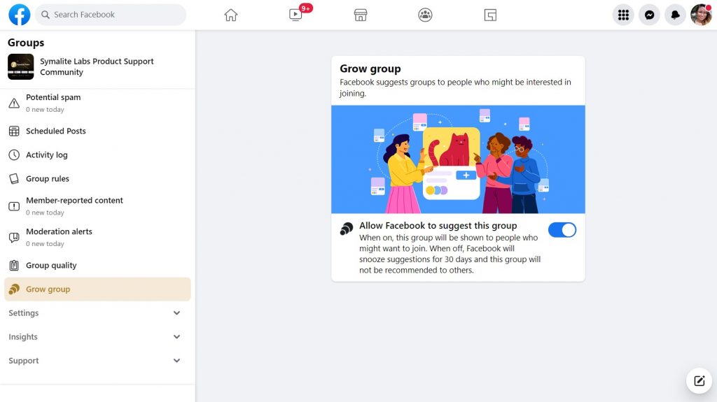 Grow Group - Facebook group admin tools