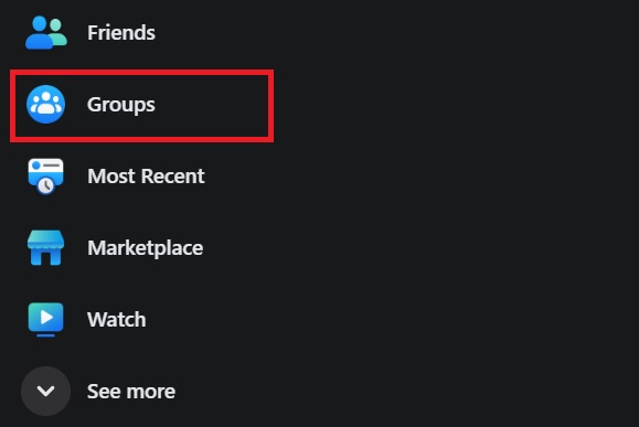 Click groups - how do i turn off sale format on facebook groups
