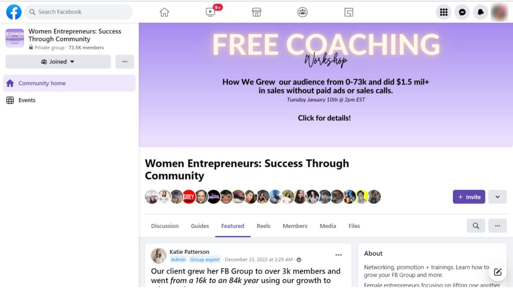 Women entrepreneurs success through community - Best Facebook Groups for Entrepreneurs