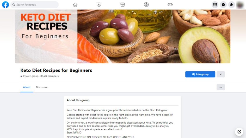 Keto Diet Recipes for Beginners - Best Keto Facebook Groups