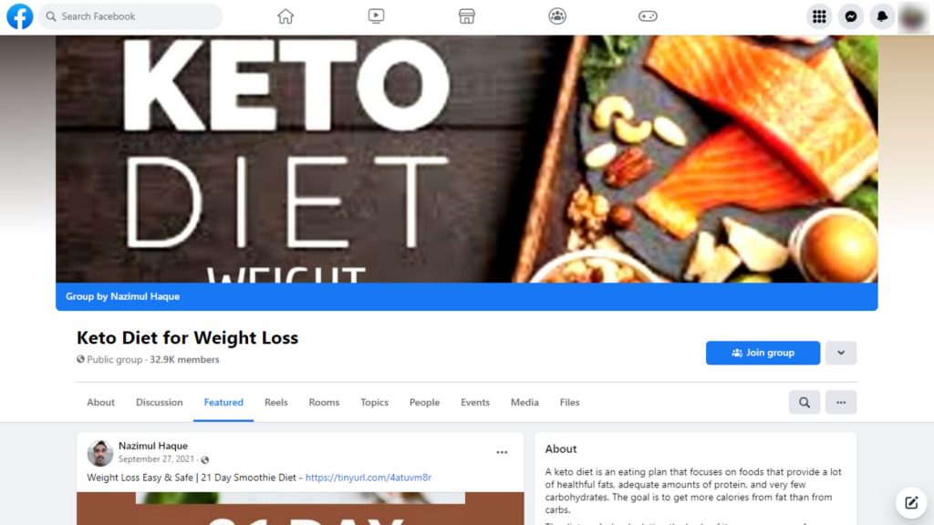Keto Diet for Weight Loss - Best Keto Facebook Groups
