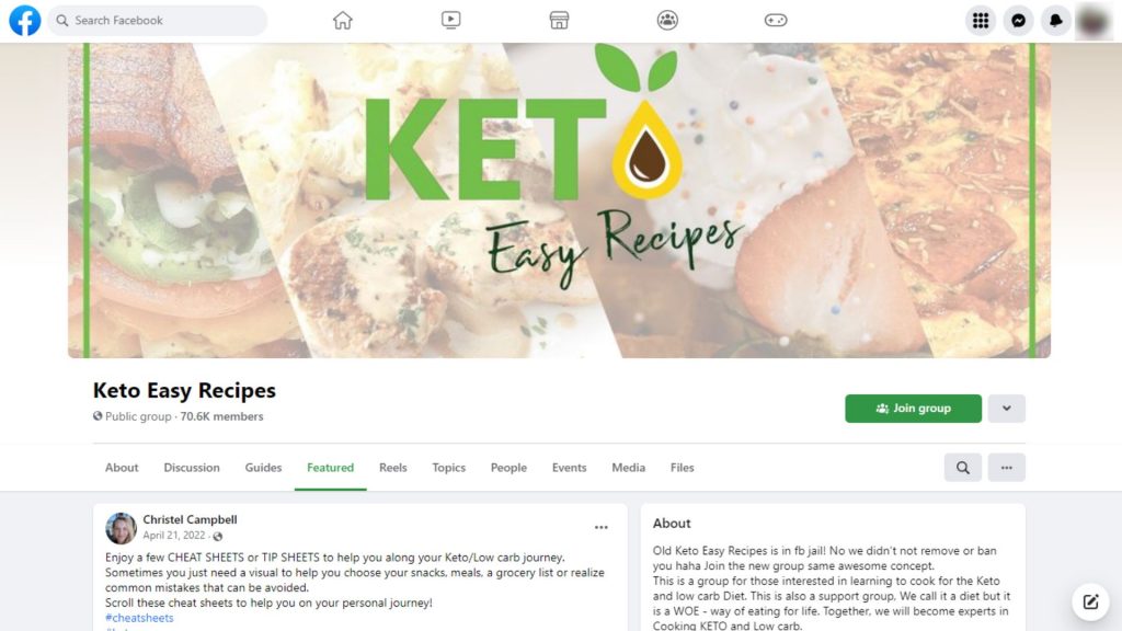 Keto Easy Recipes - Best Keto Facebook Groups