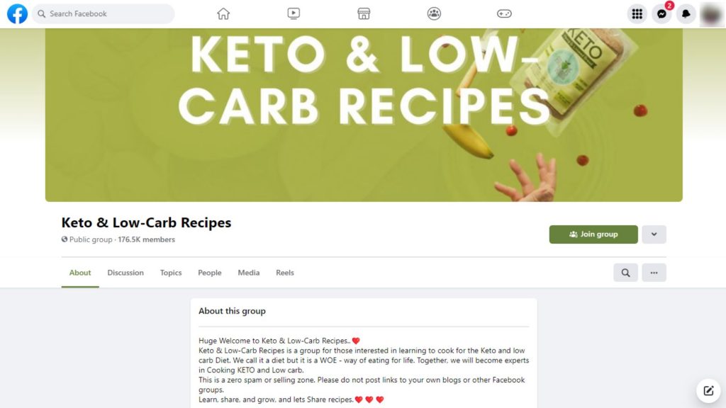 Keto & Low-Carb Recipes - Best Keto Facebook Groups
