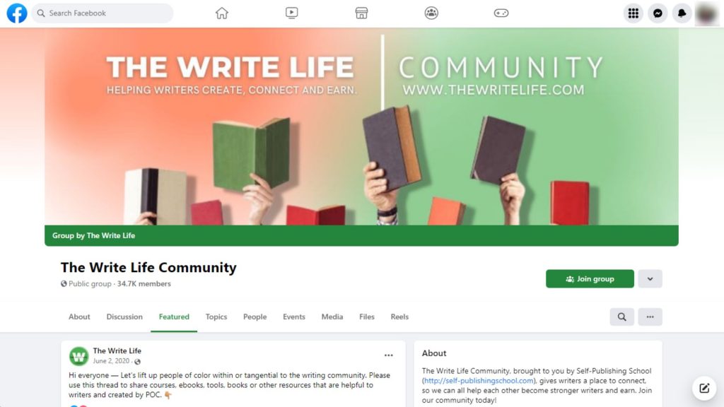 The Write Life Community - Best Facebook Groups for Content Writers