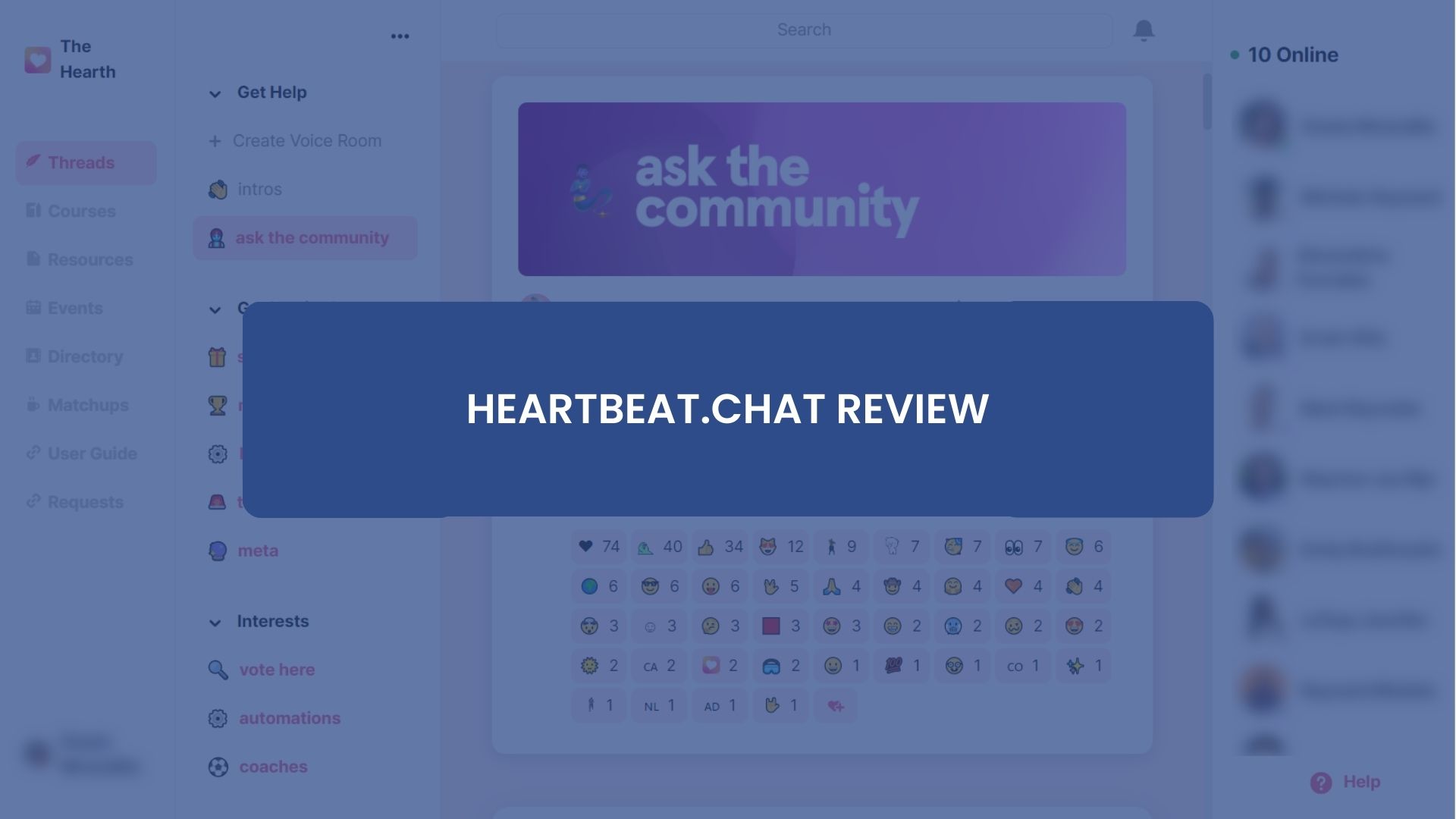 Heartbeat.chat Review
